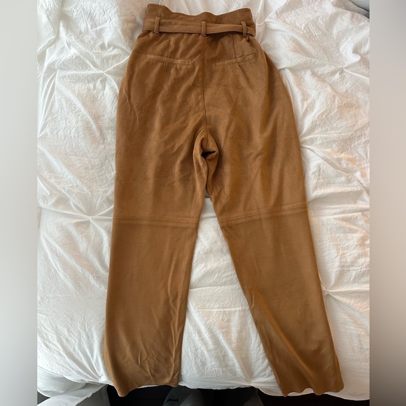 Free People Nightfall Vegan Suede Pants Size 2 - Picture 7 of 7